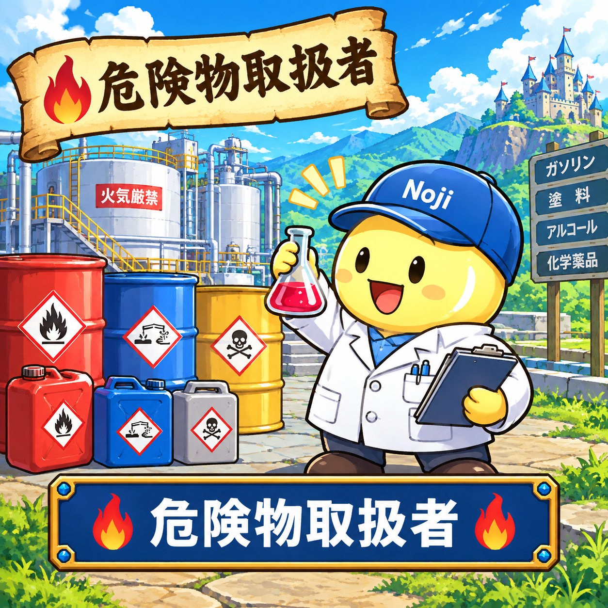 危険物取扱者カテゴリーのNoji