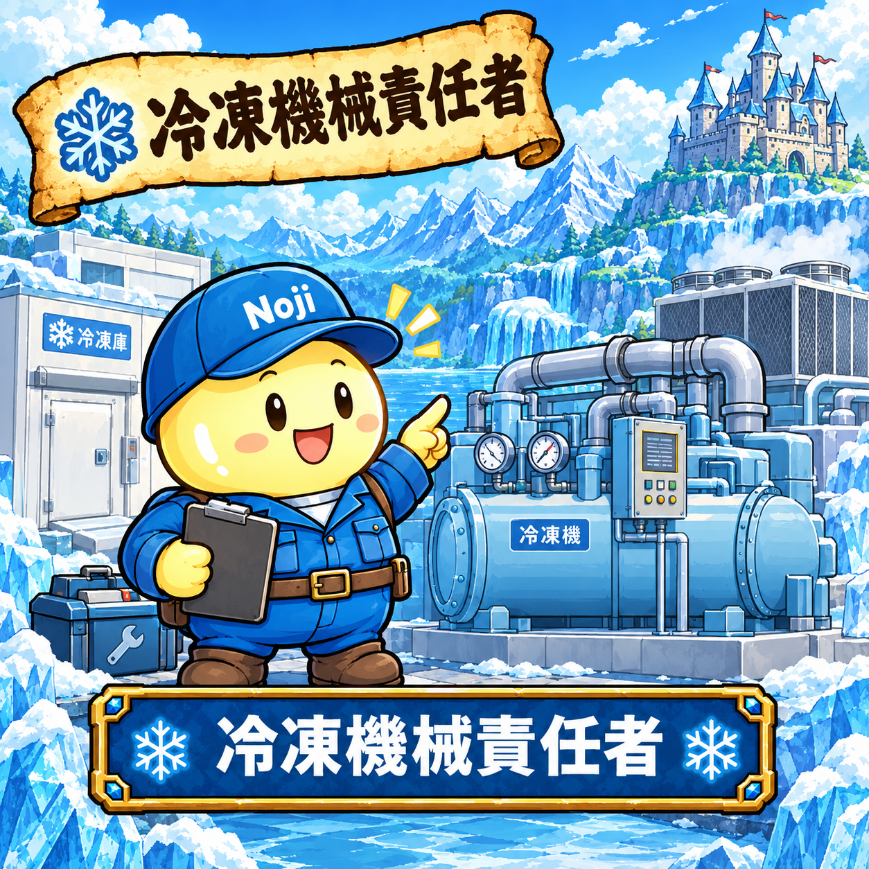 冷凍機械責任者カテゴリーのNoji